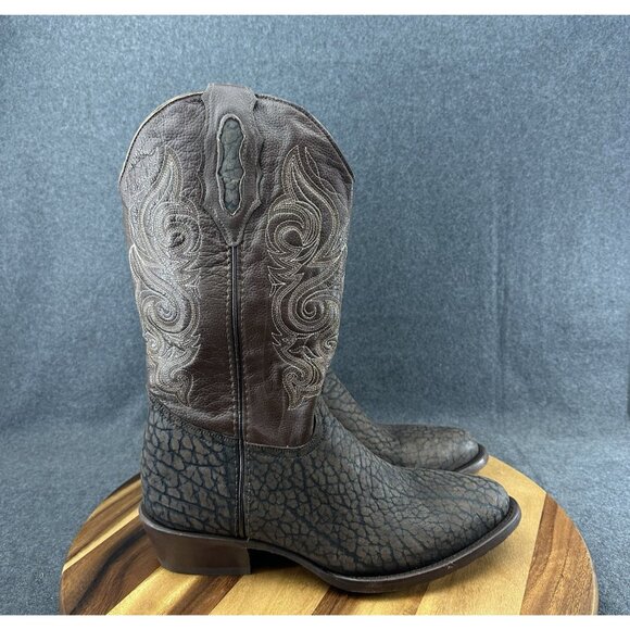 J.W. Boot Company Escambia The Cervantes Bull Neck Hide Deer Leg/Brown Sz 11.5 - Picture 1 of 10